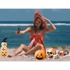 LA LEELA Women's Beachwear Bikini Wrap Bathing suit Pirates Skull Beach Wraps Sarong Coverupss Cover Up - 4 of 4