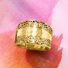 Ross-Simons Italian 14kt Yellow Gold Floral Filigree Ring - 4 of 4