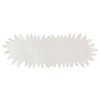 Saro Lifestyle Leafy Elegance Beaded Table Runner, 12"x33", Gold - 2 of 3