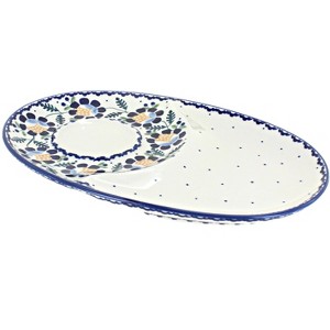 Blue Rose Polish Pottery P006 Manufaktura Breakfast Plate - 1 of 1