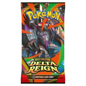 Pokemon ME6 Mega Evolution Delta Reign Booster Pack | Mega Golisopod ...