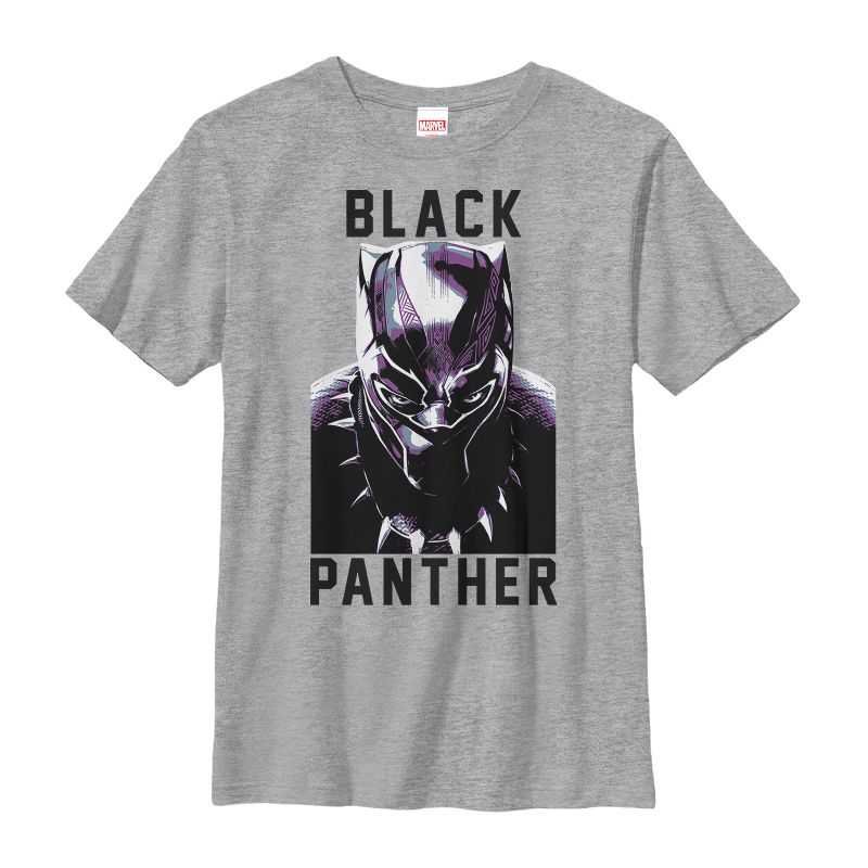 Boy's Marvel Black Panther 2018 Portrait T-Shirt, 1 of 5