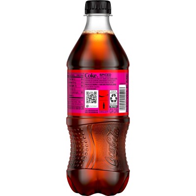 Coca-Cola Spiced Zero Sugar - 20 fl oz Bottle_5