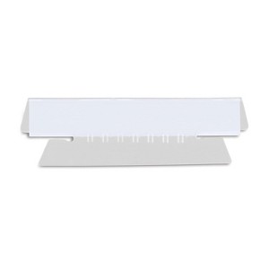 MyOfficeInnovations Plastic Tabs 3-1/2" x 5/8" Clear 50/Pack (10986) 380431 - 1 of 4