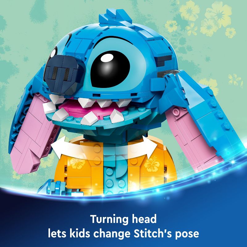 LEGO Disney Stitch Buildable Kids&#39; Toy Playset 43249, 5 of 8
