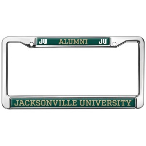 Jacksonville University Alumni Full Size Standard License Plate Metal Frame - 1 of 4