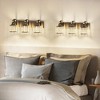 Crystal Matte Black Bathroom Vanity Light Modern Bathroom Vanity Light Fixtures Over Mirror Bath Wall Lighting, e26 Base - 4 of 4