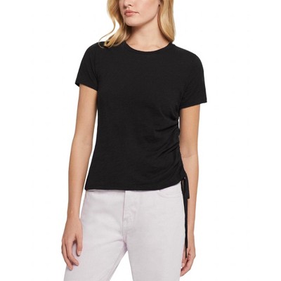 Women's Drawstring Tee Top - GOLDIE