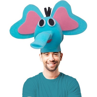 Funky Fresh Elephant Adult Foam Costume Hat - One Size