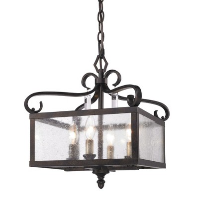 Golden Lighting Valencia Pendant (Convertible)