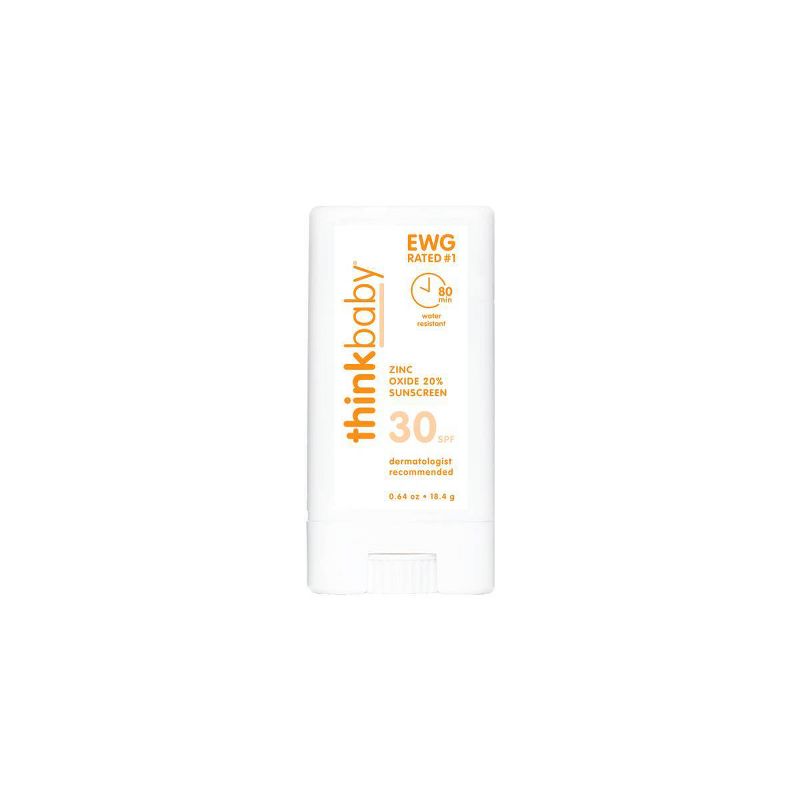 thinkbaby Mineral Baby Sunscreen Stick, SPF 30 - 0.64oz, 1 of 21