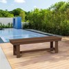 Hyleory HDPE Outdoor Patio Dining Bench - Durable & Weather Resistant Simple Stool - 2 of 4