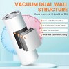 HOMDOX 10 Pack 30/20 oz Sublimation Tumblers Blanks w/Straight Tube Design|Dual-Walled Stainless Steel Tumbler for Heat Transfer DIY Gifts - 3 of 4