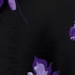 black purple floral