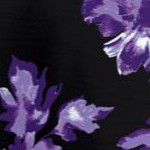 black purple floral