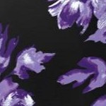 black purple floral