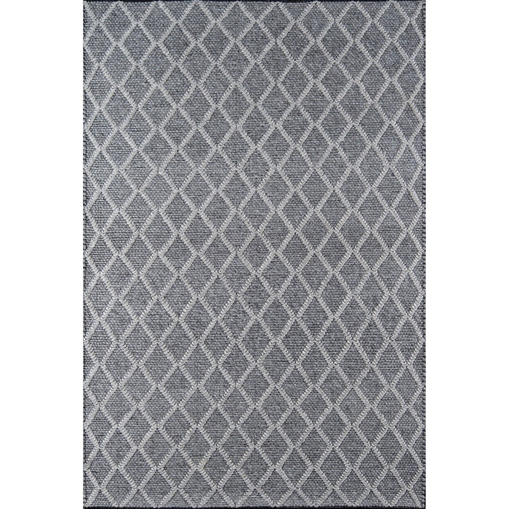 Photos - Area Rug Momeni 2'x3' Andes Romilly Accent Rug Charcoal  