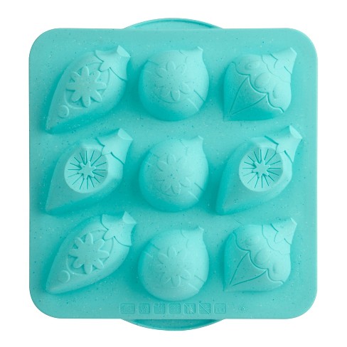 Nordic Ware 9.8 Carbon Steel Snowflake Shaped Cake Pans Blue : Target