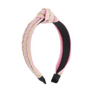 Unique Bargains Women's Rhinestone Sequins Headband 1 Pc - 1 of 4
