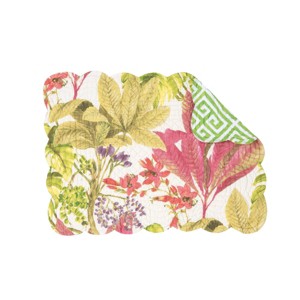 C&F Home Moana Cotton Quilted Rectangular Reversible Placemat Set of 6 - 1 of 4