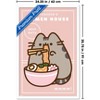 Trends International Pusheen: Bento Box - Ramen House Framed Wall Poster Prints - 3 of 4