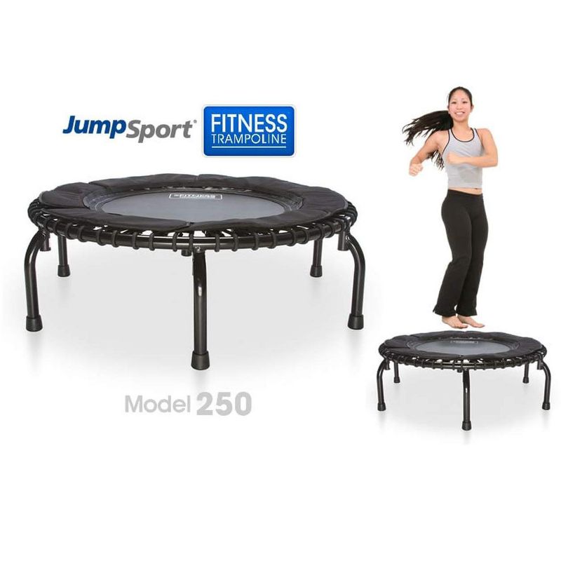JumpSport 250 Fitness Rebounder Mini Trampoline In Home Cardio Fitness (2 Pack), 3 of 7