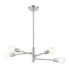 Livex Lighting Bannister 5 - Light Chandelier in  Brushed Nickel - 3 of 4