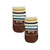 Wrapables Anti Slip Striped Loafer Socks for Babies (Set of 3) - 4 of 4
