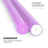 10 inch Taper Candles Set of 4 - Dripless Taper Candles and Unscented Candlesticks - Perfect as Dinner Candles and Household Candles - 2 of 4