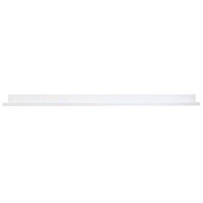 48" x 4.5" Picture Ledge Shelf White - InPlace