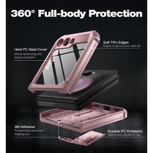 Dexnor Bumper Case with Holster for Samsung Galaxy Z Flip 5 5G (2023) - 1 of 3