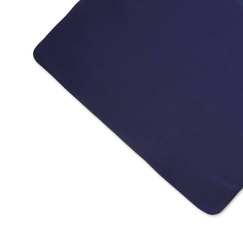 NCAA North Carolina Tar Heels Blanket Tote Outdoor Picnic Blanket - Navy Blue, 4 of 6