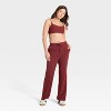 Women's Modal French Terry Flare Sweatpants - All In Motion™ - 3 of 4