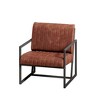 NicBex Modern Accent Chair Armchair with Metal Frame PU Leather Lounge Chair for Living Room, Bedroom, Office, Studio - 3 of 4