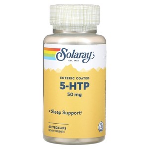 Solaray 5-HTP, 50 mg, 60 VegCaps - 1 of 4