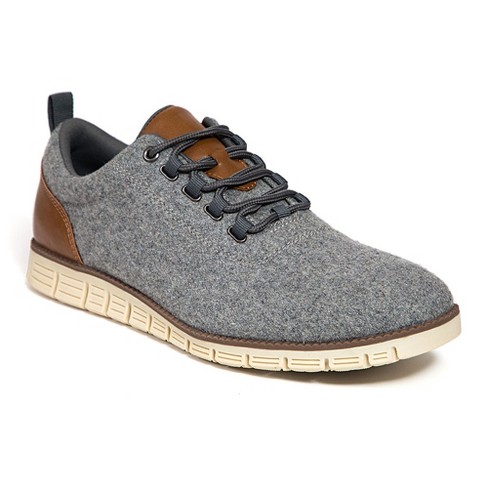 Deer Stags Men's Status Comfort Fashion Sneaker - Grey/luggage - 12 ...