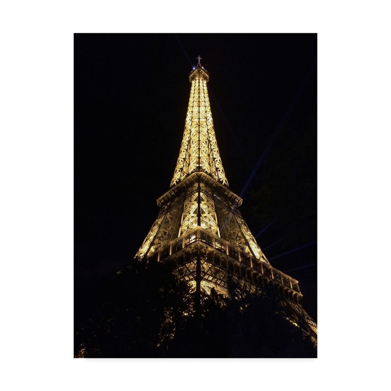 Trademark Fine Art -Jessica Putnam 'Eiffel Tower Up Close' Canvas Art, 2 of 4