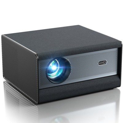 ELEPHAS[1200 ANSI/Netflix-Licensed/30W Dolby Audio] Smart 4K Projector with WiFi and Bluetooth, Auto Focus, Portable Home Theater for Indoor/Outdoor