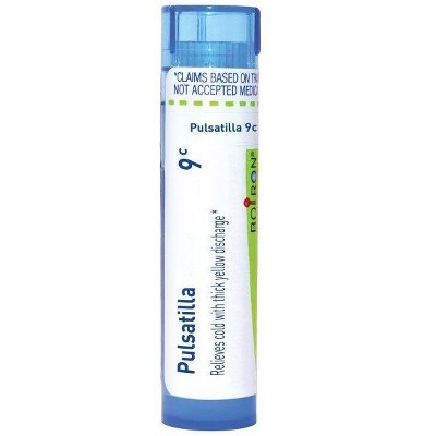 Pulsatilla 9C by Boiron Homeopathic Single Medicine For Cough, Cold & Flu  -  80 Pellet