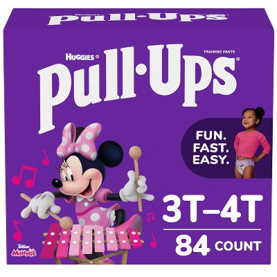 Photo 1 of Pull-Ups Girls&#39; Potty Training Pants - 3T-4T - 84ct