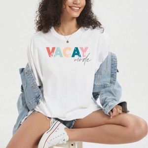 Simply Sage Market Vacay Mode Colorful Garment Dyed Tee - 1 of 4