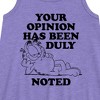 - Garfield - Your Opinion Has Been Duly Noted Graphic Sleeveless Aline Dress - 2 of 3