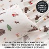 Great Bay Home Printed Velvet Plush Warm and Cozy Fleece Sheet Set - 4 of 4