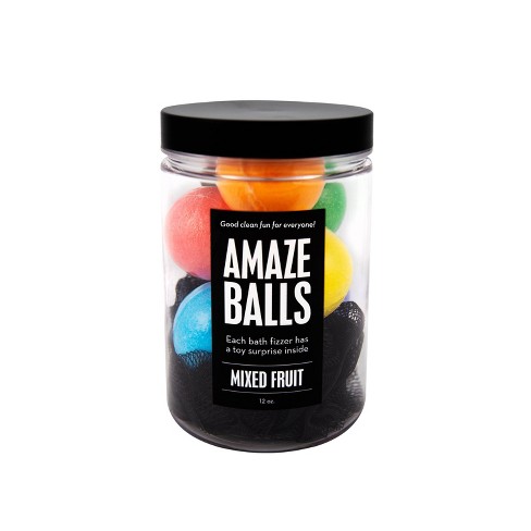 Da Bomb Bath Fizzers Amaze Balls Bath Bomb Jar - 12oz : Target