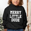 The Juniper Shop Merry Little Dude Toddler Graphic Hoodie - 2 of 3