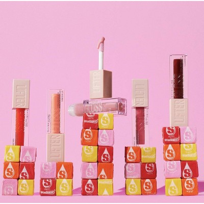 Fl Acid Hyaluronic With : Target - Maybelline 0.18 Gloss Plumping Lip Gloss Lifter Oz