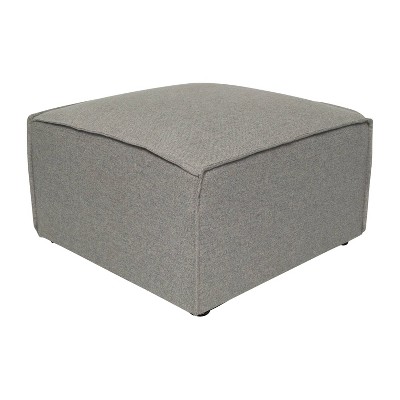 Taylor & Logan Yenna Modular Ottoman: Upholstered, Wood Frame, 300 lbs Capacity