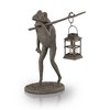 SPI Home Walking Frog Lantern – 17.5" Aluminum & Glass Sculpture, Whimsical Outdoor Accent for Garden or Pathway - 2 of 3