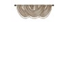 Stylish Waterfall Window Panel, Rich Sheen Fabric and Elegant Tassel Trim fits Lux Room Decor for All Season - 4 of 4