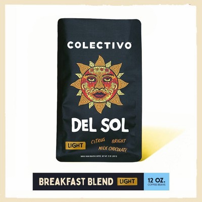 Colectivo Coffee Roasters Del Sol Light Roast Ground Coffee - 12oz